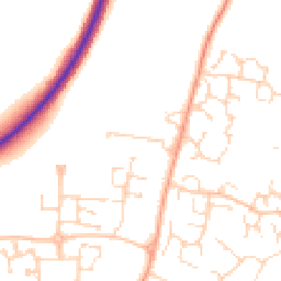 Daytime road noise heatmap for CB6 1DP