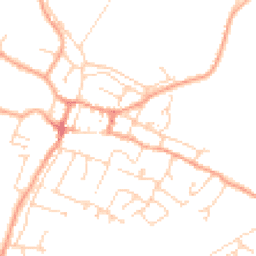 Daytime road noise heatmap for CB6 1GZ