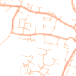Daytime road noise heatmap for CB6 1JG