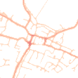 Daytime road noise heatmap for CB6 1PL