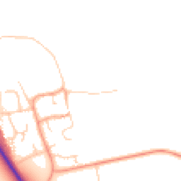Daytime road noise heatmap for CB6 2AP
