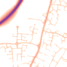 Daytime road noise heatmap for CB6 2FP