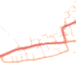 Daytime road noise heatmap for CB6 2NT
