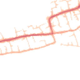 Daytime road noise heatmap for CB6 2PG