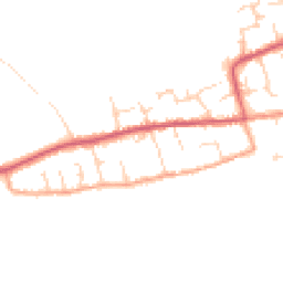 Daytime road noise heatmap for CB6 2PJ