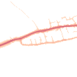 Daytime road noise heatmap for CB6 2PW