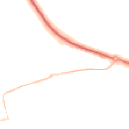 Night-time road noise heatmap for CB6 2QF