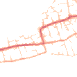 Daytime road noise heatmap for CB6 2QL