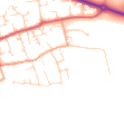 Daytime road noise heatmap for CB6 2RX