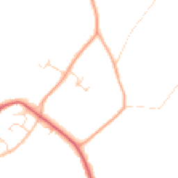 Daytime road noise heatmap for CB6 2SF