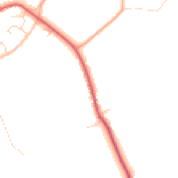Daytime road noise heatmap for CB6 2SN