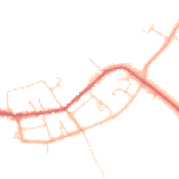 Daytime road noise heatmap for CB6 2ST