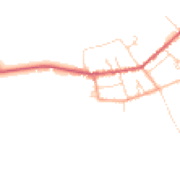 Daytime road noise heatmap for CB6 2TA