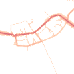 Daytime road noise heatmap for CB6 2TN