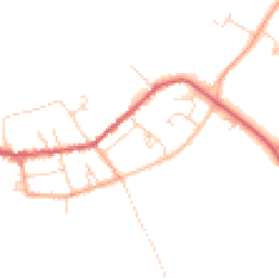 Daytime road noise heatmap for CB6 2TP