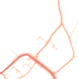 Daytime road noise heatmap for CB6 2TT