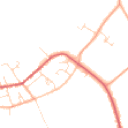 Daytime road noise heatmap for CB6 2UH