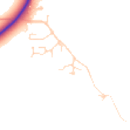 Daytime road noise heatmap for CB6 3HE