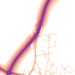 Daytime road noise heatmap for CB6 3JH