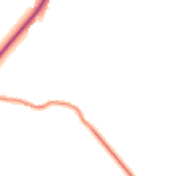 Night-time road noise heatmap for CB6 3JY