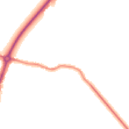 Night-time road noise heatmap for CB6 3JZ