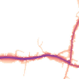 Daytime road noise heatmap for CB6 3LH