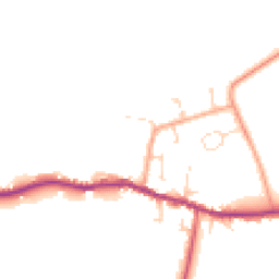 Daytime road noise heatmap for CB6 3LX