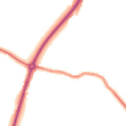 Night-time road noise heatmap for CB6 3ND