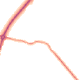 Night-time road noise heatmap for CB6 3NE