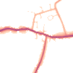 Daytime road noise heatmap for CB6 3RD