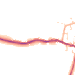 Daytime road noise heatmap for CB6 3RE