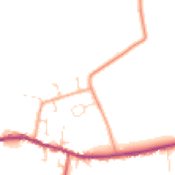 Daytime road noise heatmap for CB6 3RP
