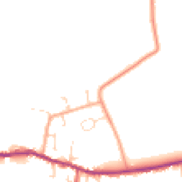 Daytime road noise heatmap for CB6 3RU