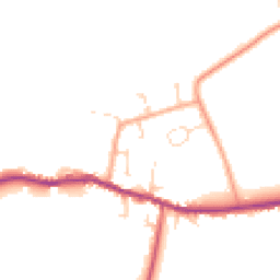 Daytime road noise heatmap for CB6 3SH