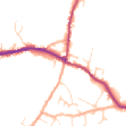 Daytime road noise heatmap for CB6 3TP