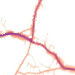Daytime road noise heatmap for CB6 3TR