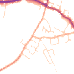Daytime road noise heatmap for CB6 3UD