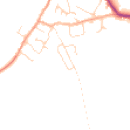 Daytime road noise heatmap for CB6 3UH