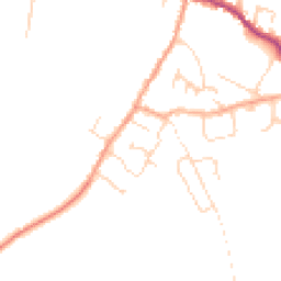 Daytime road noise heatmap for CB6 3UN