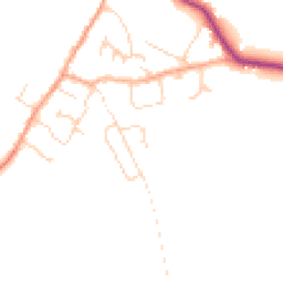 Daytime road noise heatmap for CB6 3UP