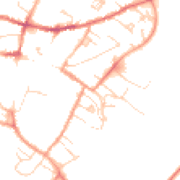 Daytime road noise heatmap for CB7 4AQ