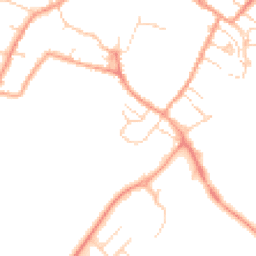 Daytime road noise heatmap for CB7 4BY