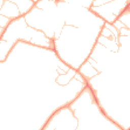 Daytime road noise heatmap for CB7 4BZ