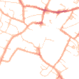 Daytime road noise heatmap for CB7 4DH