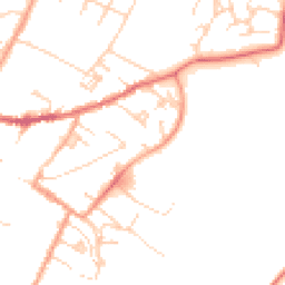 Daytime road noise heatmap for CB7 4EF