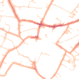 Daytime road noise heatmap for CB7 4LB