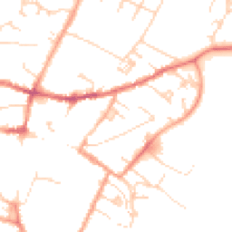 Daytime road noise heatmap for CB7 4QH