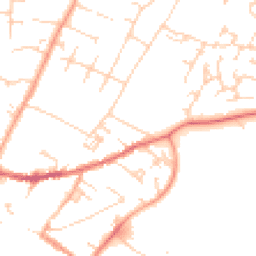 Daytime road noise heatmap for CB7 4QZ