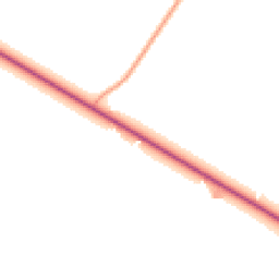 Daytime road noise heatmap for CB7 4SY