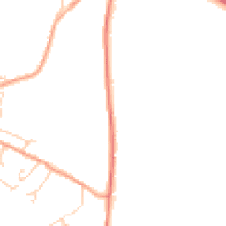 Daytime road noise heatmap for CB7 4TA